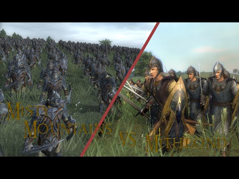 Misty Mountains VS Mithlond - The Third Age Total War - Divide and Conquer