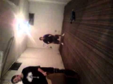 When two boys pillow fight (: