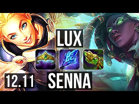 LUX & MF vs SENNA & Zeri (SUP) | 8/3/17, Legendary, 400+ games | KR Diamond | 12.11