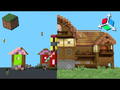 10 Minecraft Builders vs. Axiom