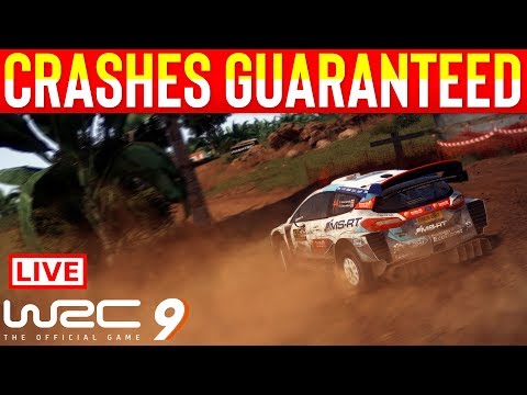 WRC 9│Crashing My Way Through Career Mode