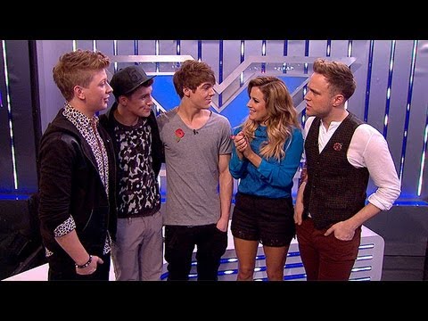 Boo! Watch District3's e-X-it interview - The Xtra Factor - The X Factor UK 2012