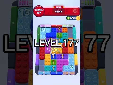 Color Block Jam 177.  #gaming #gamewalkthrough #gametips