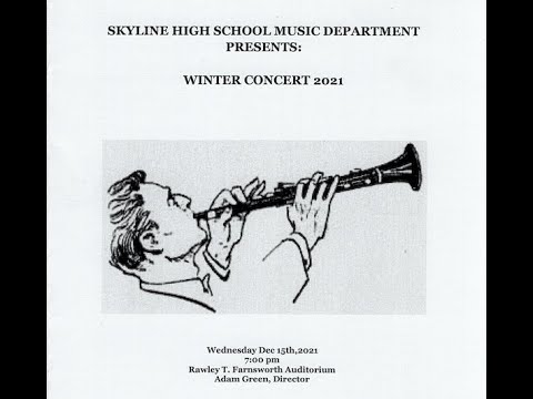 Skyline Winter Concert 2021 - Orchestra - Symphony No 8 Mvt. 1 - Franz Schubert