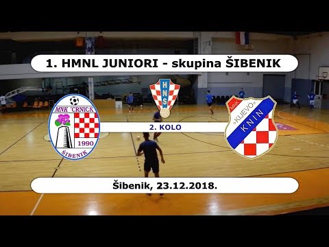 HMNL JUNIORI Šibenik: CRNICA - KIJEVO 4:3, 28.12.2018.