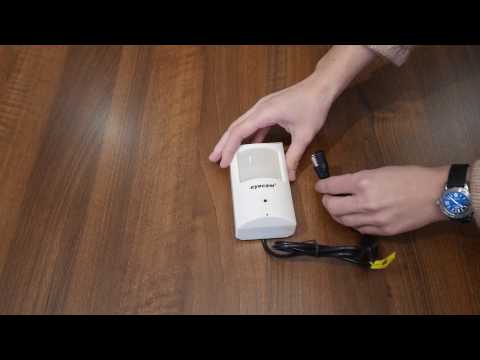 Camera 4 in 1 disimulata in PIR 1080P Eyecam EC-AHDCVI4099 - www.1cctv.ro