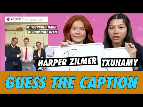 Txunamy vs. Harper Zilmer - Guess The Caption
