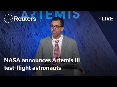 Video Thumbnail: LIVE: NASA announces Artemis III test-flight astronauts