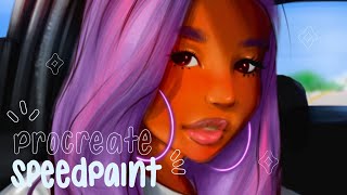 My Drawing Process - Procreate Portrait