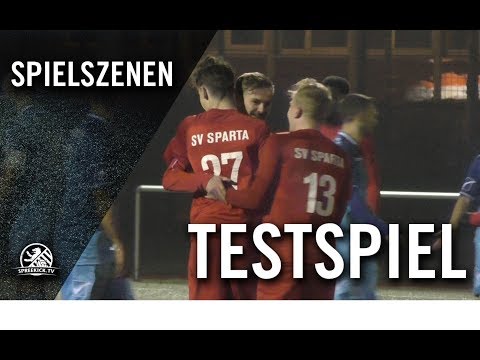 SV Sparta Lichtenberg - 1. FC Novi Pazar 95 (Testspiel)