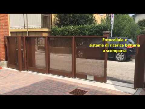 motori a scomparsa per cancelli scorrevoli