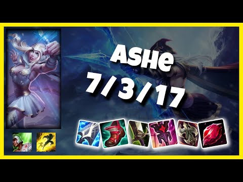 Ashe 11.2 Gameplay Challenger Replay Bot Lane - S11 (7/3/17) - EU