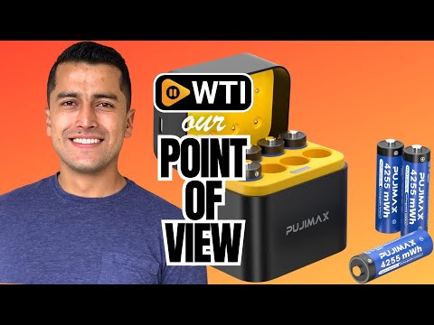 4255mWh Rechargeable AA Batteries Lithium with USB C Fast Charger 1.5V Constant Output and Double A Batteries with 2000+ Cycles for Flashlights - WTI product video review