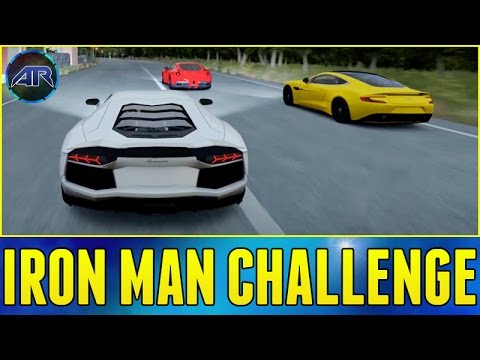 Forza Horizon 2 Online : Top Gear Challenge - IRON MAN CHALLENGE!!!
