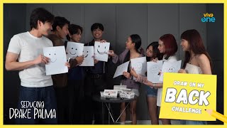 Download lagu DRAW ON MY BACK CHALLENGE | SEDUCING DRAKE PALMA CAST mp3