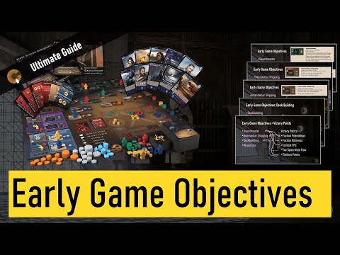 Early Game Objectives by Dune Imperium Top 10 Player | Dune Imperium Ultimate Strategy Guide