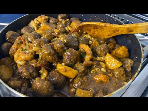 Boulette de poisson sauce tomate crevettes darra dou déss