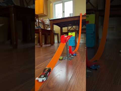 Testing the #HotWheels Big Air Jump. #hotwheelstrack #toys #toycars