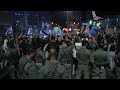 La police disperse des manifestants lors d'une manifestation à Tel-Aviv | AFP Images