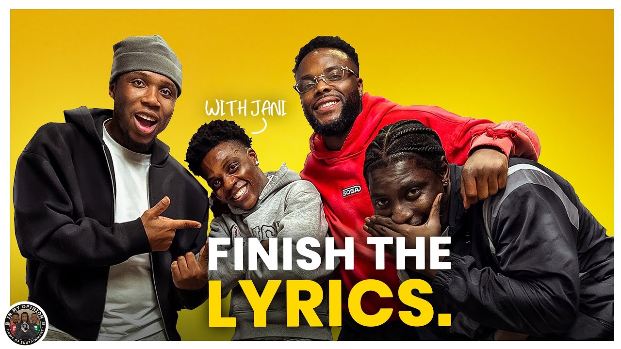 CAN HE ACTUALLY SING? Finish The Lyrics Challenge FT @superstarjani