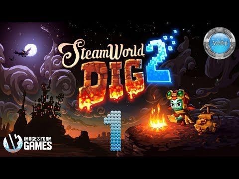 Let's play SteamWorld Dig 2 part 1 El Machino