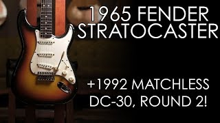 Video thumbnail for "Pick of the Day" - 1965 Fender Stratocaster and 1992 Matchless DC-30 Round 2 by Emerald City Guitars
