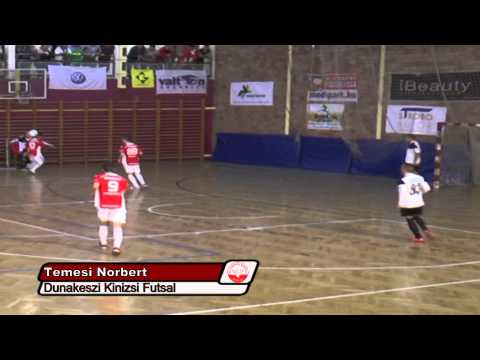 A Dunakeszi Kinizsi férfi NB I-es futsalcsapatának 2013-as őszi góljai