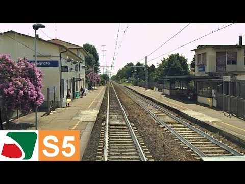 Cab Ride Varese - Treviglio dalla cabina del TSR | Parte 2 da Gallarate a Parabiago