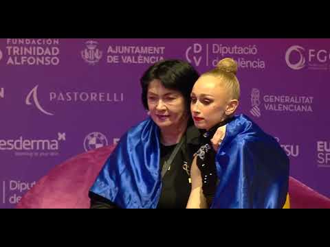 Viktoriia Onopriienko Clubs Final 33,550 BRONZE - World Championships Valencia 2023