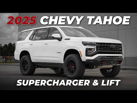 2025 Tahoe Supercharged and Lifted - 5.3L/6.2L Whipple Supercharger and Coilover Suspension Lift