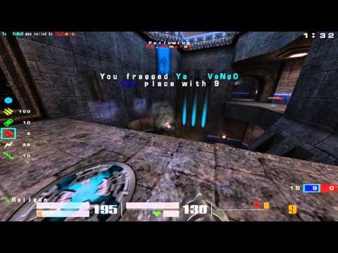 Quake 3 OSP: F3.Cameron vs Vengo - Hub3aeroq3 (Aerowalk)