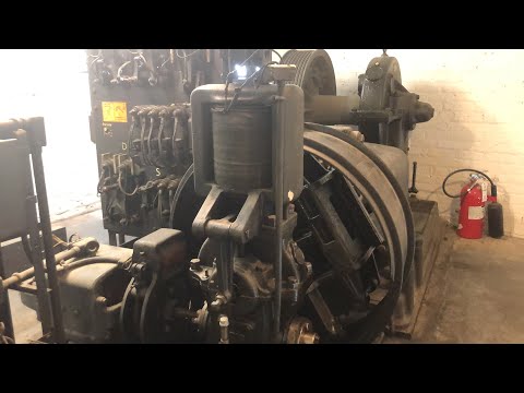 MUST WATCH: OTIS MICRO DRIVE ELEVATOR MACHINE ROOM IN ACTION