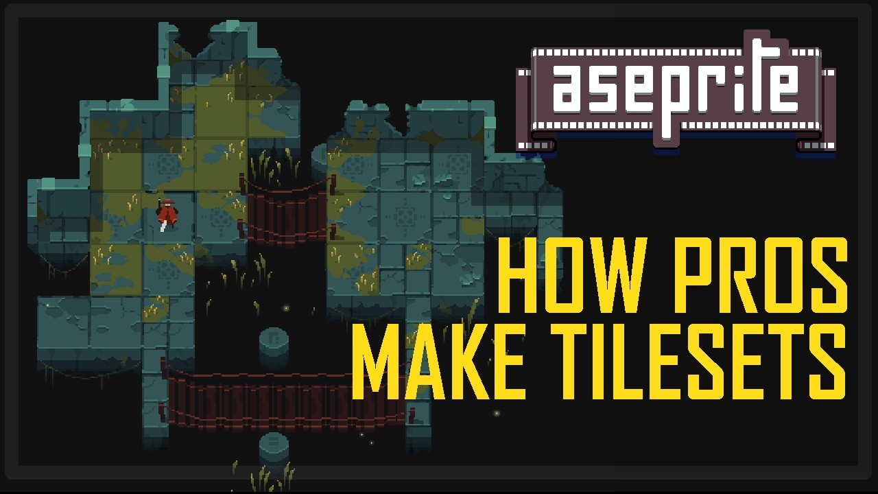Pixel Art Tutorial: The Ultimate STYLIZED tileset tutorial