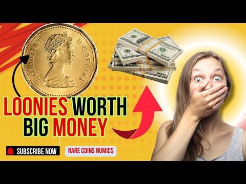 LOONIES WORTH BIG MONEY| RARE CANADIAN ONE DOLLAR COINS IN YOUR POCKET CHANGE! #Elizabeth II