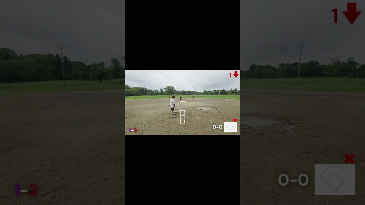 CAPTAIN ROULETTE game 5 some grossing pitching by Trevor in this one #unhittable #fun #blitzball ￼