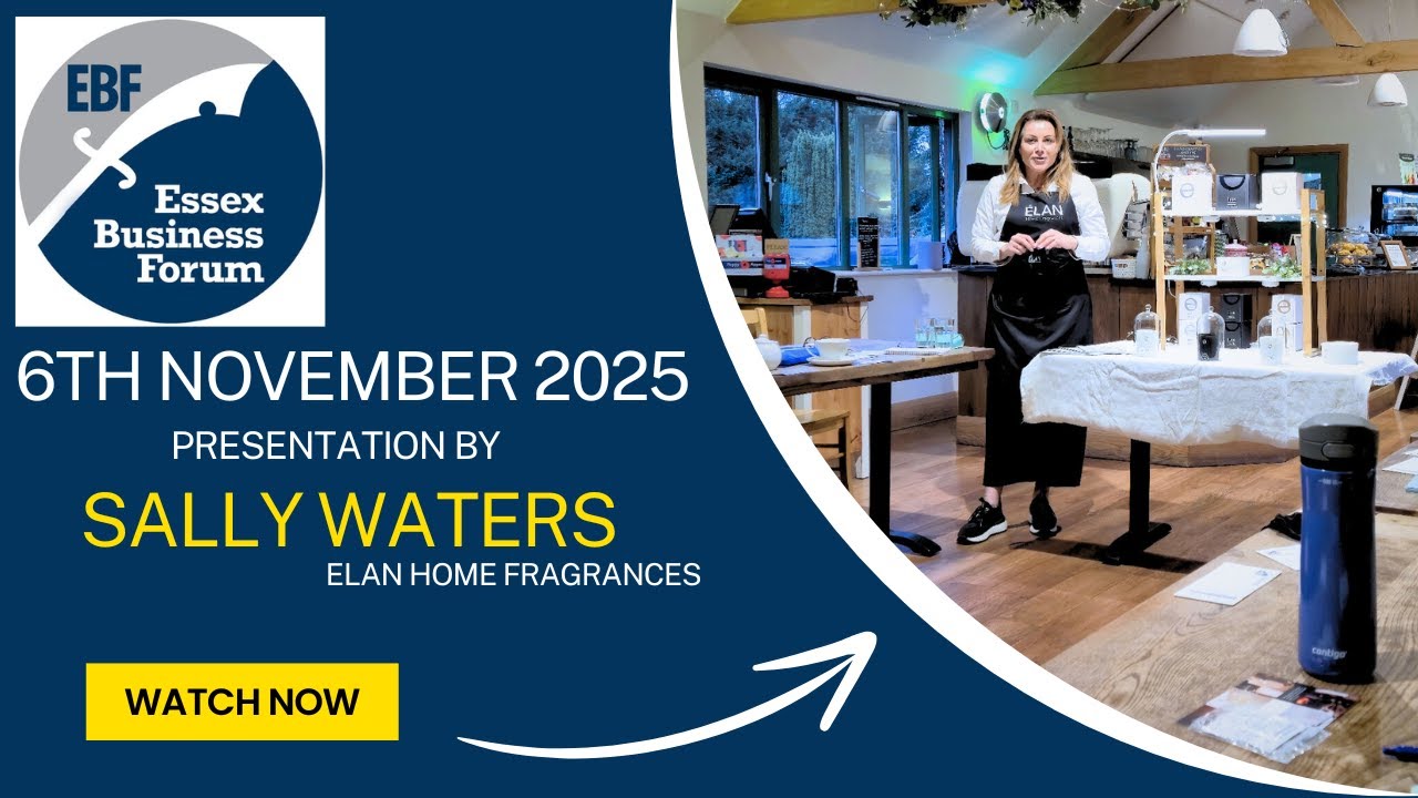 Business Networking Meeting 6/11/25 - Sally Waters - ELAN Home Fragrances - 10 Minutes