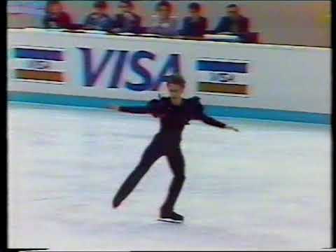 Petr Barna CZE - 1990 European Figure Skating Championships Free Skate