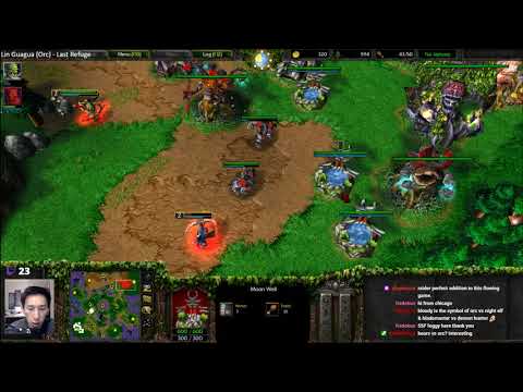 Infi (RND/NE) vs Lin Guagua (Orc) - WarCraft 3 - Recommended by Viewers - WC2704