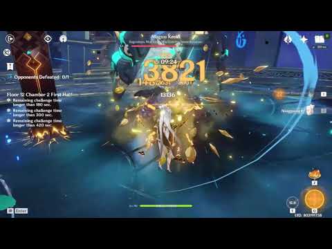 GEO SUPREMACY | Zhongli + Ningguang VS Maguu Kenki  in 79s | Spiral Abyss 2.2 Floor 12