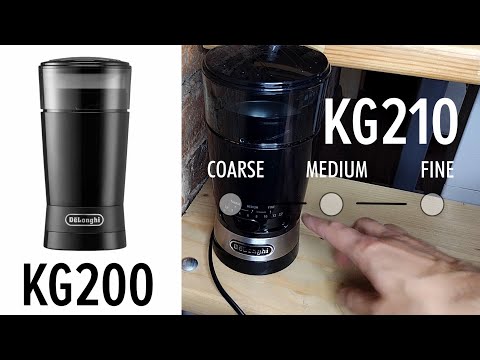 Kavamalė DELONGHI KG210 BL video