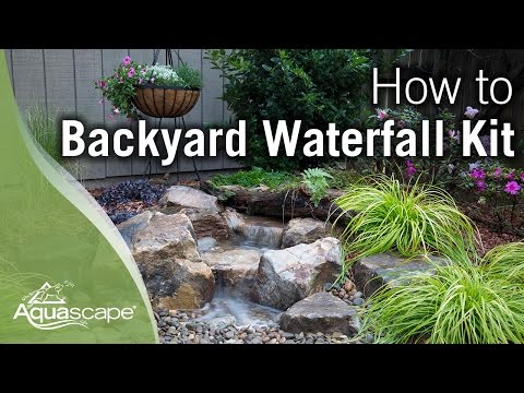 How To Build a Backyard Waterfall