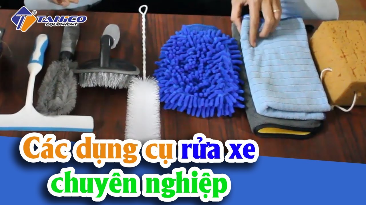 Dụng cụ rửa xe tại nhà cần sắm ( trọn bộ giá tốt) 10