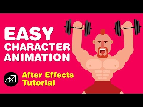 Character Animation Tutorial in After Effects No Third Party Plugin