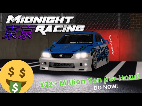 [PATCHED READ DESCRIPTION] New Insanely Fast Money and XP Method in Midnight Racing: Tokyo