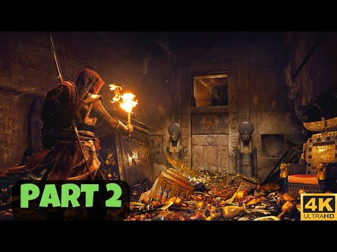 Assassin's Creed Origins 》PS5 Gameplay Walkthrough 》Part 2 (No Commentary)【4K 60FPS】