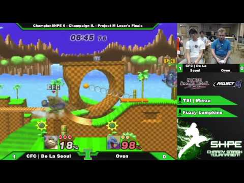 [ChampionSHPE 6] CFC|De La Seoul (DK) vs. Oven(Yoshi) Project M Loser's Finals