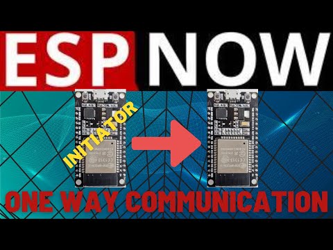 ESP NOW One way Point to Point Communication (Sender)