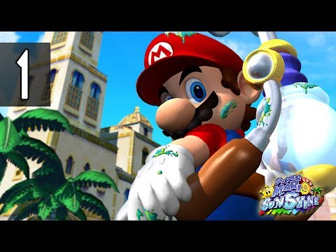 Super Mario Sunshine - Part 1 Walkthrough Gameplay No Commentary