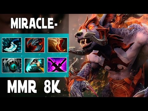 DOTA 2 - MIRACLE URSA GAMEPLAY - MMR 8K