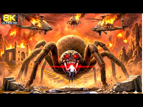 ⭐ “Giant Monster Spider Attacks City — Epic 8K Battle vs Military!” #vairalvideo2025
